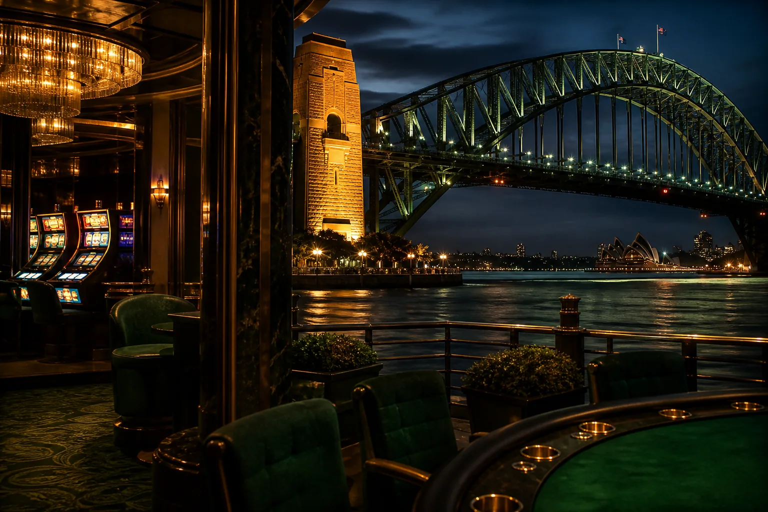 Editorial city guide graphic for Royal Reels Casino readers in Sydney, NSW
