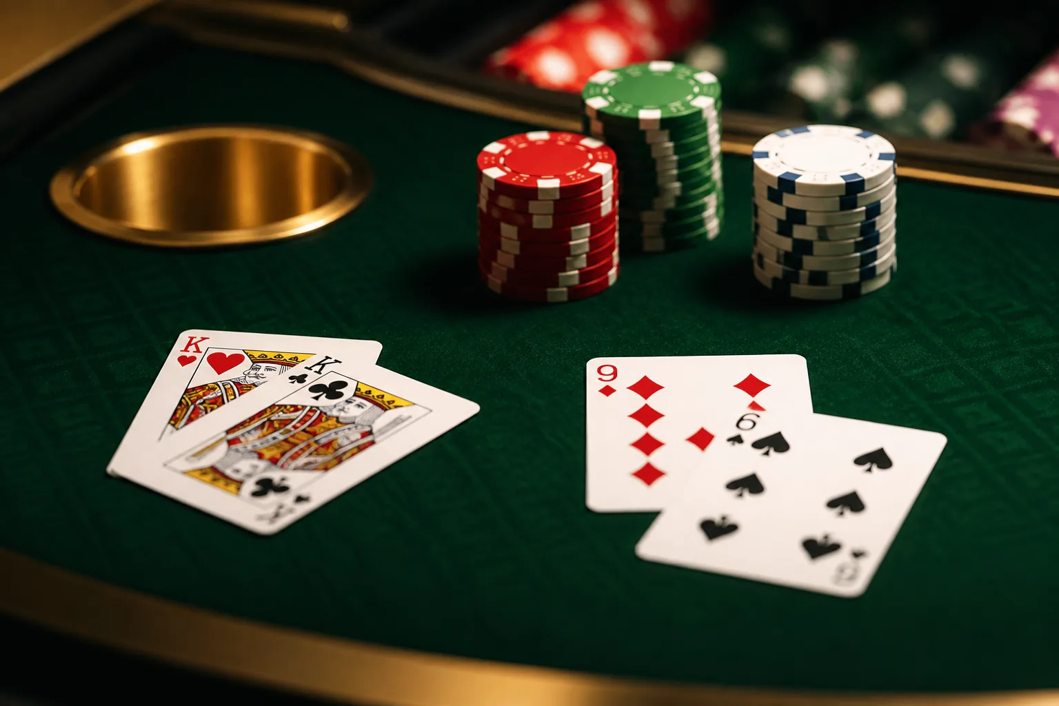 Baccarat category artwork for Royal Reels Casino