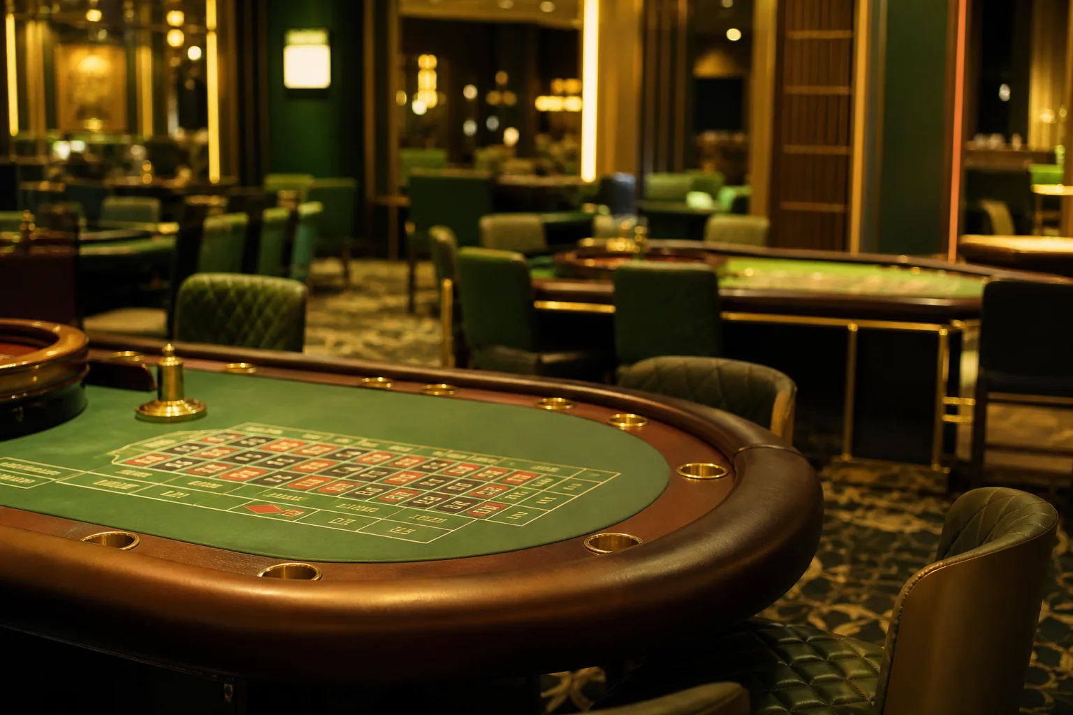 Table and live game categories in an Royal Reels Casino-style lobby