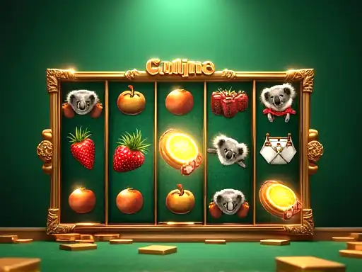 Koala Cash Drops pokie artwork at Royal Reels Casino
